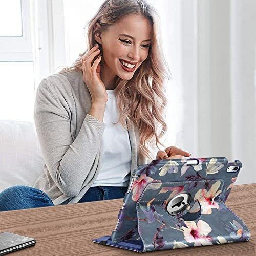 Funda Para iPad 10th Generacion Giratoria 360 - Floreciente