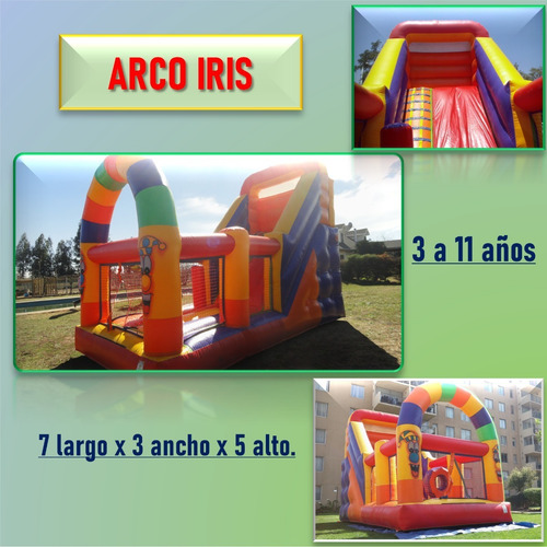 Imagen 2 de 9 de Arriendo De Juegos Inflables Tradicionales Y Acuáticos.