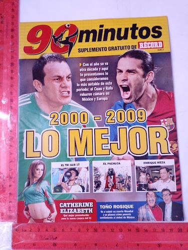 Revista 90 Minutos De Record No 2 Ddiciembre 19 De 2009