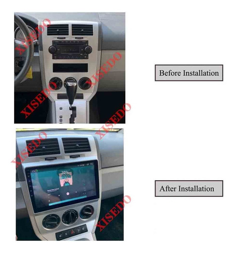 Estéreo Para Dodge Caliber 2007-2009 Android Carplay 2+32g