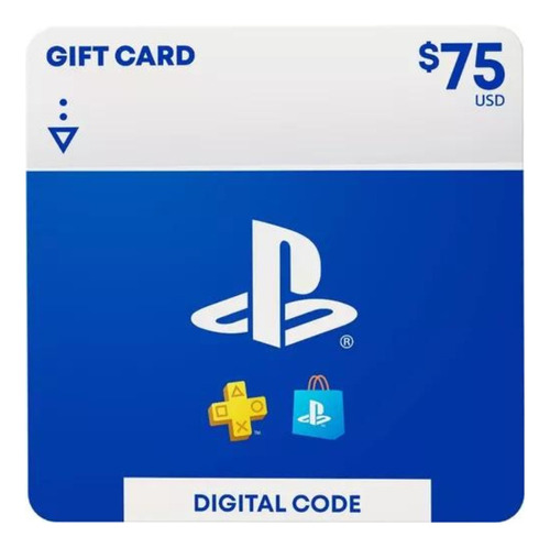 Saldo Playstation Store Tarjeta Psn $75 Usa Código Original