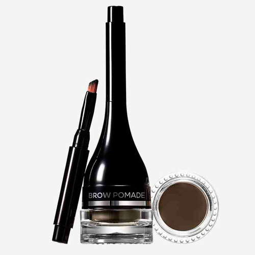 Crema Pomada Para Cejas Con Brocha Larga Duración Oriflame Color Dark Brown