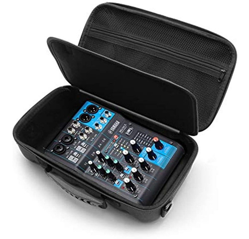 Casematix Mixer Audio Case Compatible Con Yamaha Mixer Mg06x