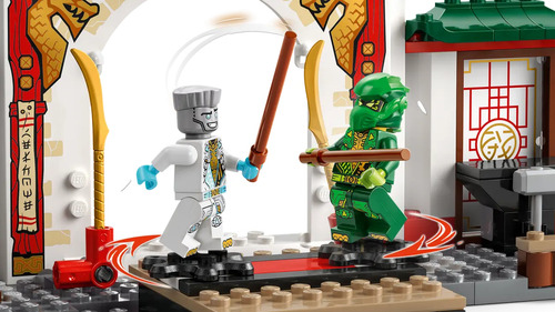 Kit de construção do Templo Lego Ninjago Spinjitzu Ninja 71831