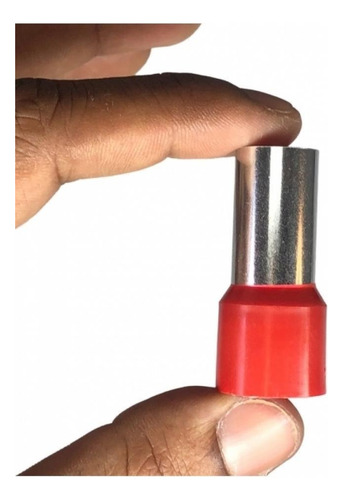 Kit de conectores de terminales Intelli con forma de ojo tubular rojo de 95 mm (10)