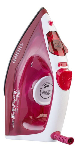 Ferro De Passar Roupa À Seco Ou Vapor Black Decker Fx2250 127V
