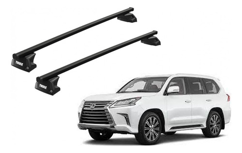 Barras Thule Lexus Lx-series 16-21 Ra / Squarebar Evo