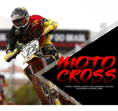 Kit Adesivo Compatível Moto Cross Trilha Sxf 2009 F835 Cor Padrão