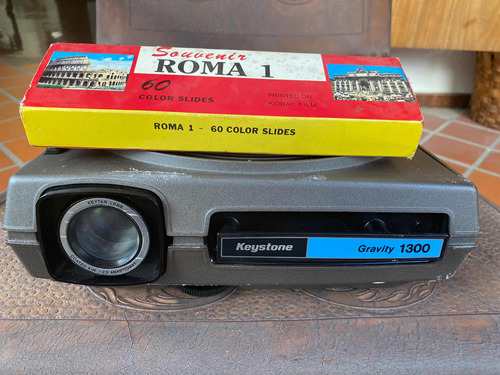 Proyector Antiguo Keystone Gravity Slide Projector