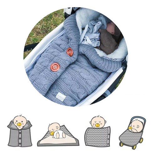 Saco De Dormir Baby Button Twist