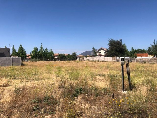 Terreno Construccion En Venta En Machalí