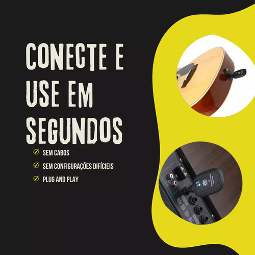 Transmisor Y Receptor Inalámbrico P10 Para Guitarra, Bajo C