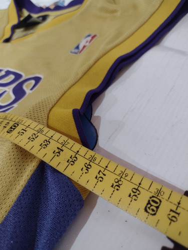 Camiseta De Básquet Los Ángeles Lakers 2010 Talle M Amplio (Usado)