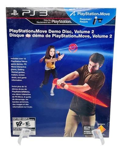 Jogo Playstation Move Demo Disc Vol 2 Ps3 Mídia Física