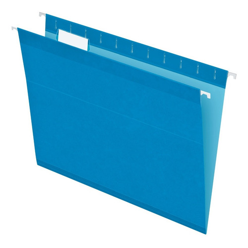 Imagen 1 de 5 de Fólder Colgante Pendaflex, Tamaño Carta, Azul, 50 Piezas