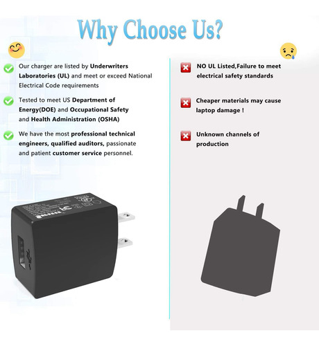 Adaptador De Corriente Micro Usb De 5 Pies Apto Para Roku St