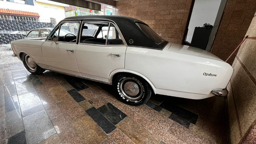 Opala 1977 4 Portas, Três Marchas Na Coluna, Teto De Vinil,