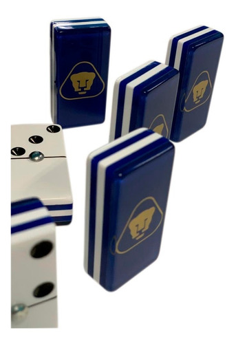Domino Pumas Ingles + Cubilete + Baraja Faisan Española Roja