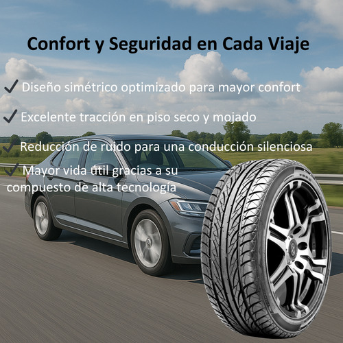 Paquete De 2 Llantas 225/50zr17 98w Xl Blackhawk Hu01 W