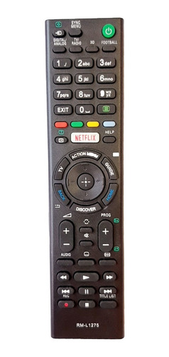 Control Remoto Para Tv Sony Smart Netflix + Forro + Pilas