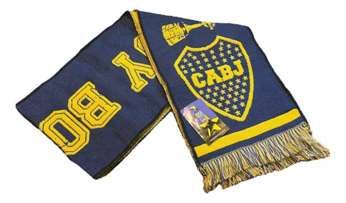 Bufanda Futbol Boca Juniors Soy Bostero Unico Unico