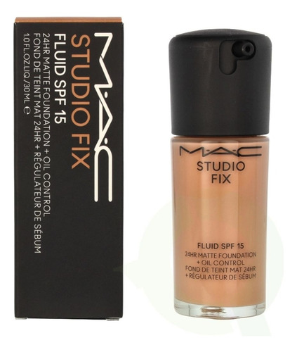Base Líquid Mac Soft Matte Studio Fix Fps15 N 30ml Tom Clara