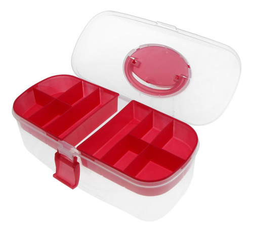 Estuche De Almacenamiento Accesoiros De Organizador Rojo