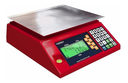 Báscula comercial digital TecnoCor PPN-S 40kg 127V