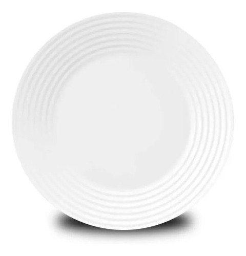 Plato Postre Saturno Nadir Opalina Apto Microondas Set X24