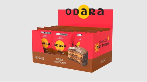 alfajor Odara caixa 65 g 12 u