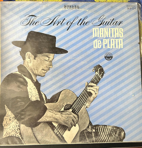 Disco Vinilo De Época The Art Of The Guitarmanitas De Plata