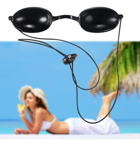 Cama Flexible De Bronceado Lentes De Protección Para Los