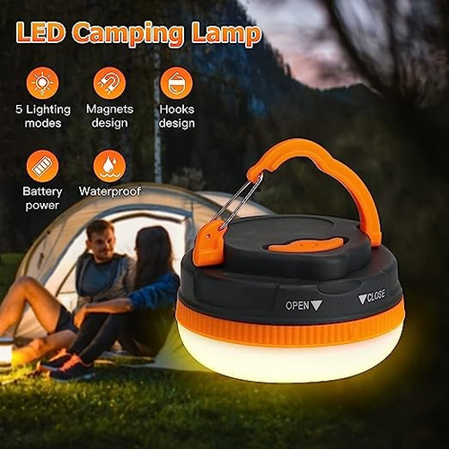 Farol Nocturno Portátil G Super Bright Para Acampar, 3 W, 20