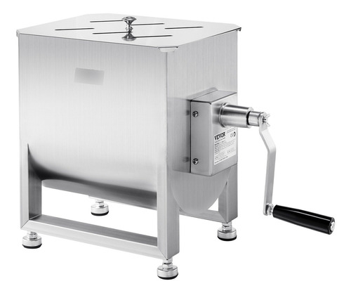 Mezclador Fijo Manual 60l Carnes Embutido Engranajes Bx 30
