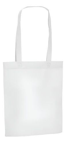 10 Sacolas Ecobag 80gr Eventos Mercado Sacolinhas Tnt 30x35 Branco