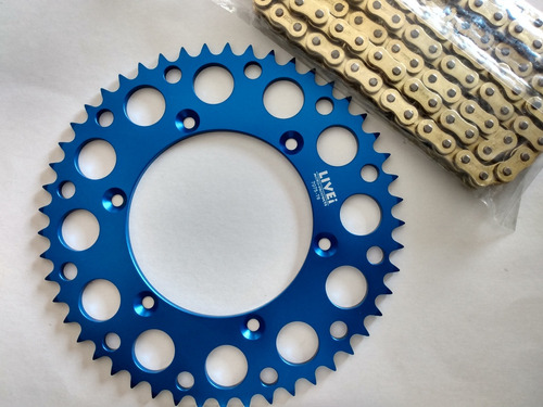 Yamaha Yz250f Yz450f Sprocket 49t Y Cadena Dorada O Rings 