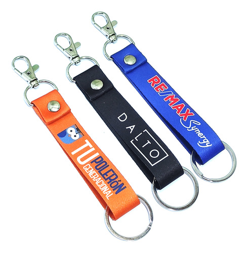 Llavero Lanyard Corto Personalizado Logo Marca Color