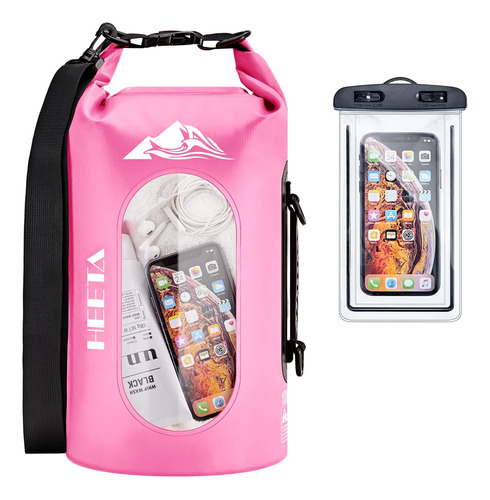 Heeta Visible Waterproof Dry Bag For Women Men, 5l/ 10l/ 20l