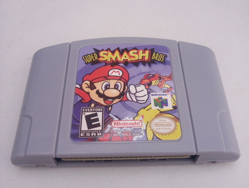 Super Smash Bros N64 Nintendo Multijugador Juego Fisicomario (Usado)