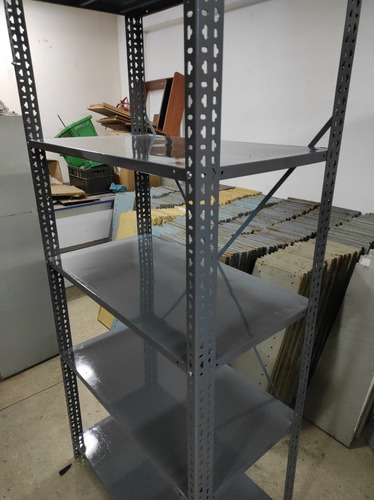Estantes Metalicos 50.cm 5 Paños 3 Refuerzos 2.00x0.92x0.50