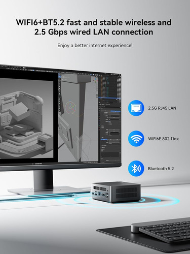 Kodlix Mini Pc Gd90 Intel Core I9-12900hk 14c/20t,