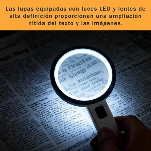 Lupa De Mano De 30x Dispositivo De Mano De Gran Aumento | MercadoLibre