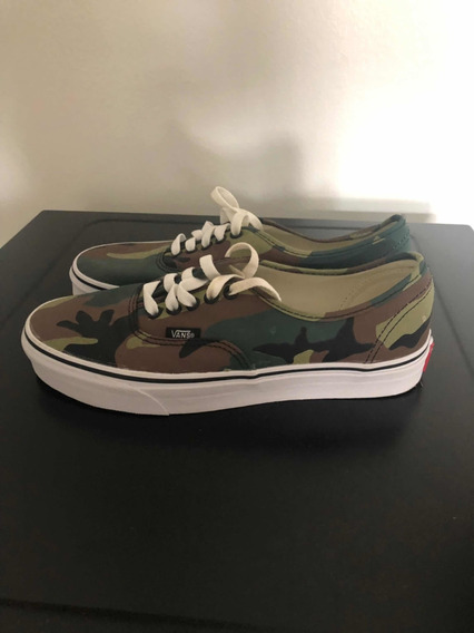 tenis vans camuflado