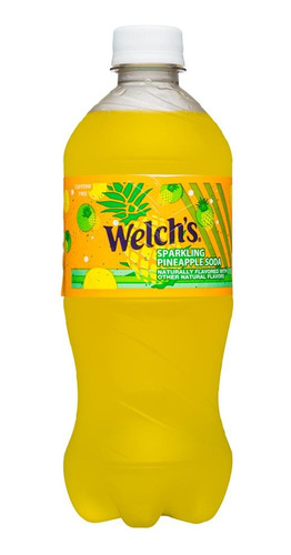 Refresco Sabor Piña Welch's Pineapple Soda 591ml Americano