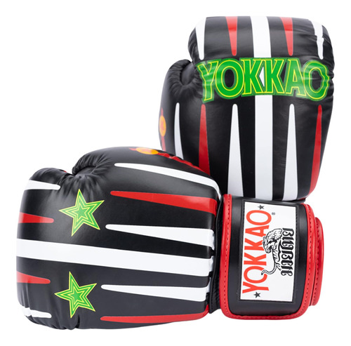 Guantes De Boxeo Yokkao 14 Oz Redgammon Black