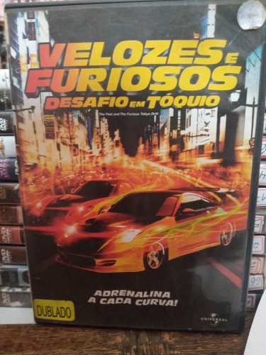 Velozes E Furiosos 3 - Desafio Em Toquio (dvd Original)