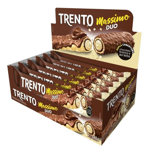 Trento Massimo Duo 480g - 16un X 30g