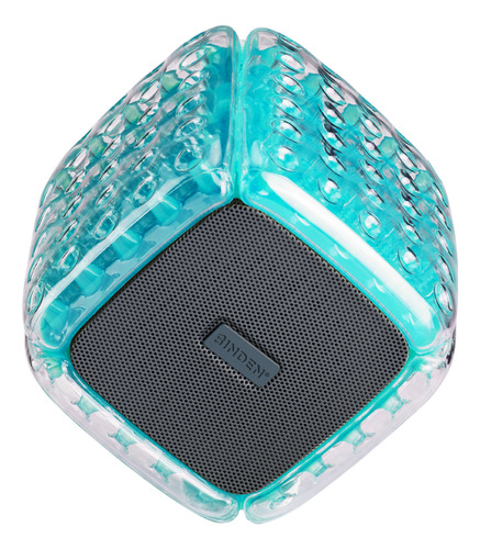 Bocina Portatil Binden Air Spkr Bluetooth Diseño Anti Golpes Color Azul