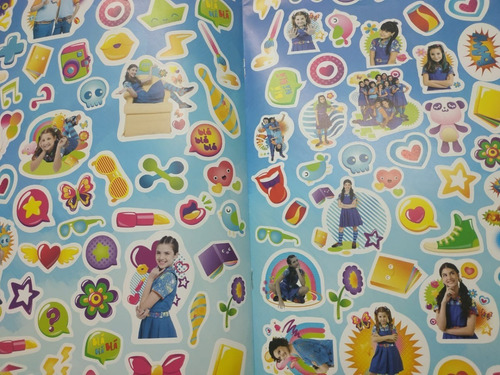 Livro De Adesivos Chiquititas + De 200 Adesivos