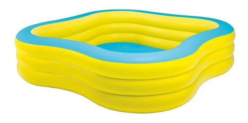 Pileta Inflable Beach Wave Cuadrada Intex #57495